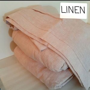 HOTEL Embroidered Queen Cover & 1 Standard Sham Dusty Rose MSRP $470